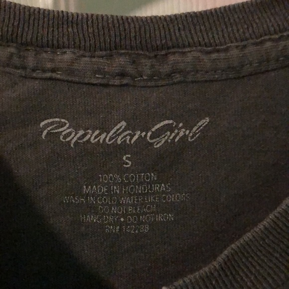 POPULAR GIRL GRAPHIC TEE shirt - Picture 5 of 5